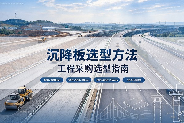 洪泽沉降板选择方法