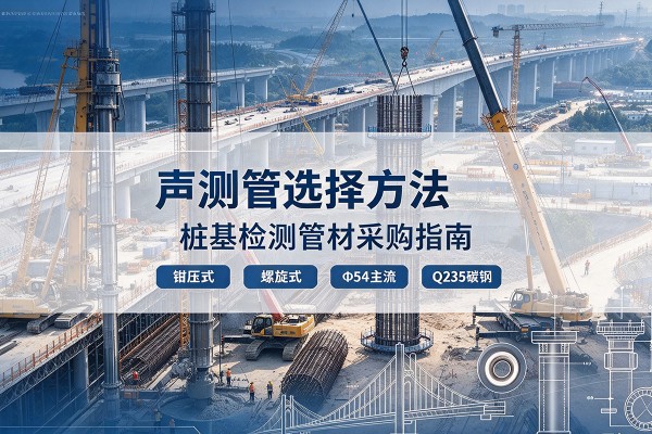 洪泽声测管选型标准