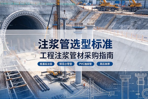 洪泽注浆管选型标准